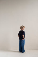 Jenest Joey loose denim pants dark wash
