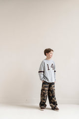 Jenest John ls tshirt melange grey