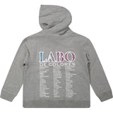 Labo de Colores Hanno hoodie Greyisch lilac