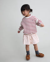 Búho mini cuore skirt cream pink