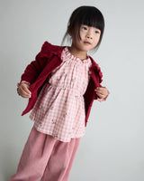 Búho girly cardigan cherry