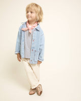 Búho denim jacket denim bleach