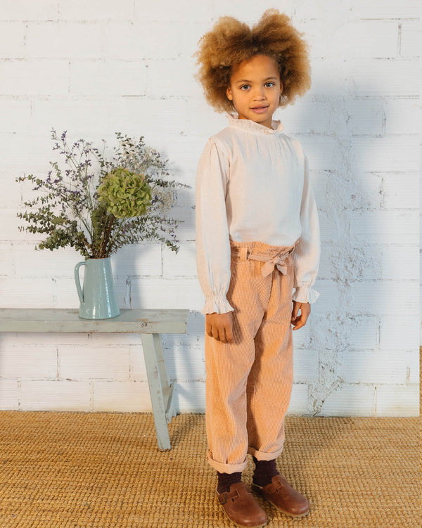 Búho girly corduroy pants apple blossom