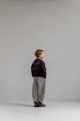 Jenest Mo pants chalk bordeaux