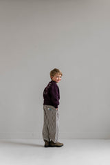 Jenest Mo pants chalk bordeaux