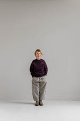 Jenest Mo pants chalk bordeaux