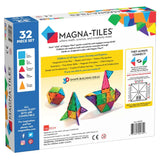 MAGNA-TILES Clear Colors 32 Piece Set