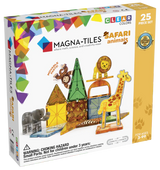 MAGNA-TILES Safari Animals 25 Piece Set