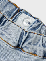 Lil' Atelier baby Ben tapered jeans Light Blue Denim