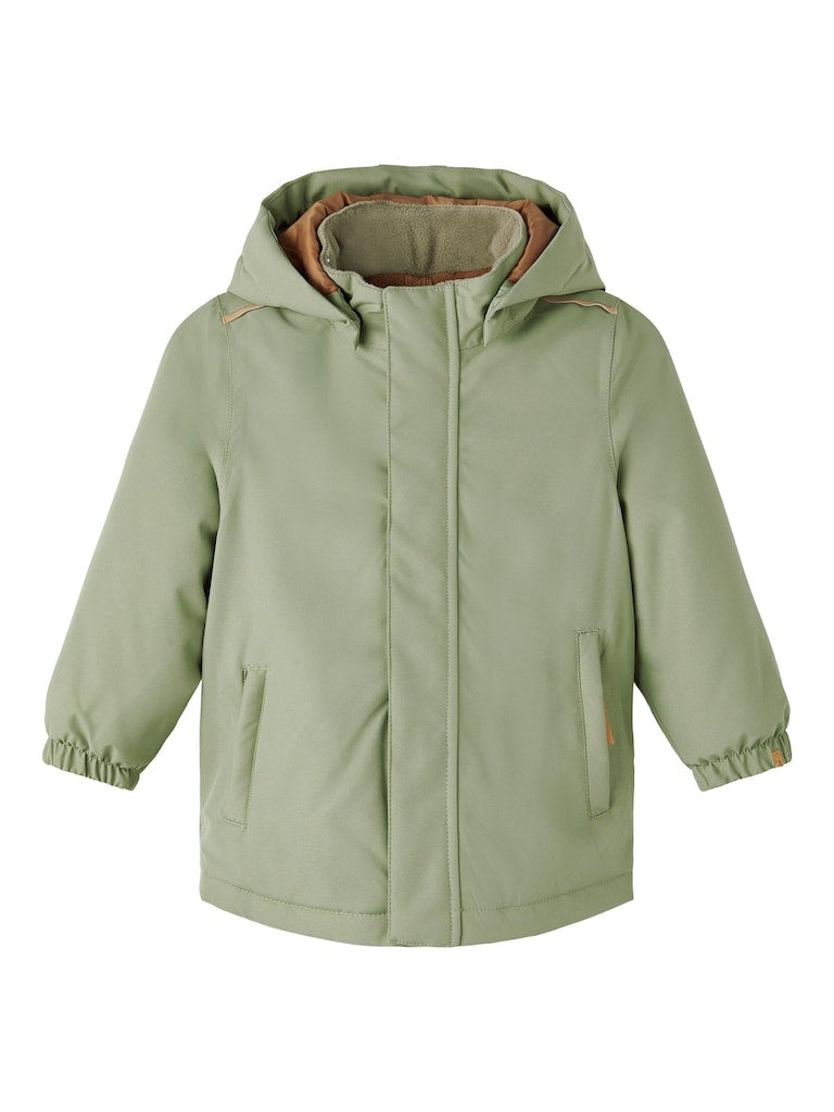 Lil' Atelier Mini jas Lasnow Oil Green