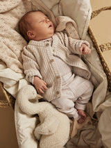 Lil' Atelier Baby Emlen knit vest Sheer Bliss