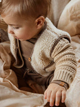 Lil' Atelier Baby Jono gilet Birch