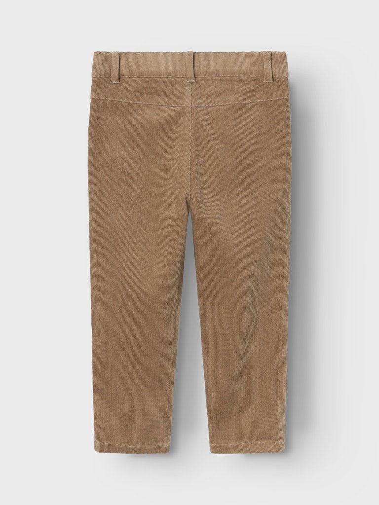 Lil' Atelier Mini Ryan broek Sepia Tint