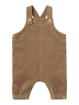 Lil' Atelier Baby Obert overall Sepia Tint