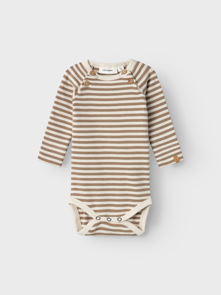 Lil' Atelier Baby Geo Aso romper Birch