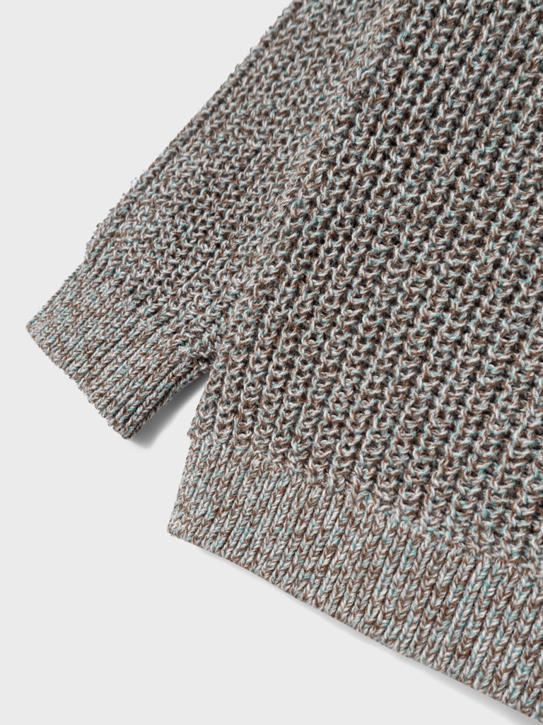 Lil' Atelier Mini Noro trui Sky Gray