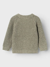 Lil' Atelier Mini Olfert trui Seagrass