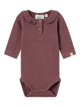 Lil' Atelier Baby Thoro Hou romper Rose Brown