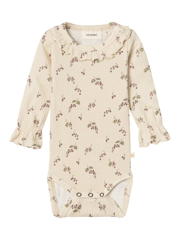 Lil' Atelier Baby Gio Bia romper Birch Berries