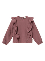 Lil' Atelier Mini Obina blouse Rose Brown