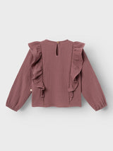 Lil' Atelier Mini Obina blouse Rose Brown