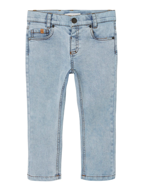 Lil' Atelier Mini Rome regular jeans Light Blue Denim