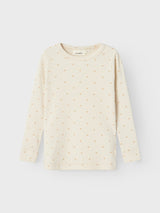 Lil' Atelier Mini Gago shirt Turtledove HEART