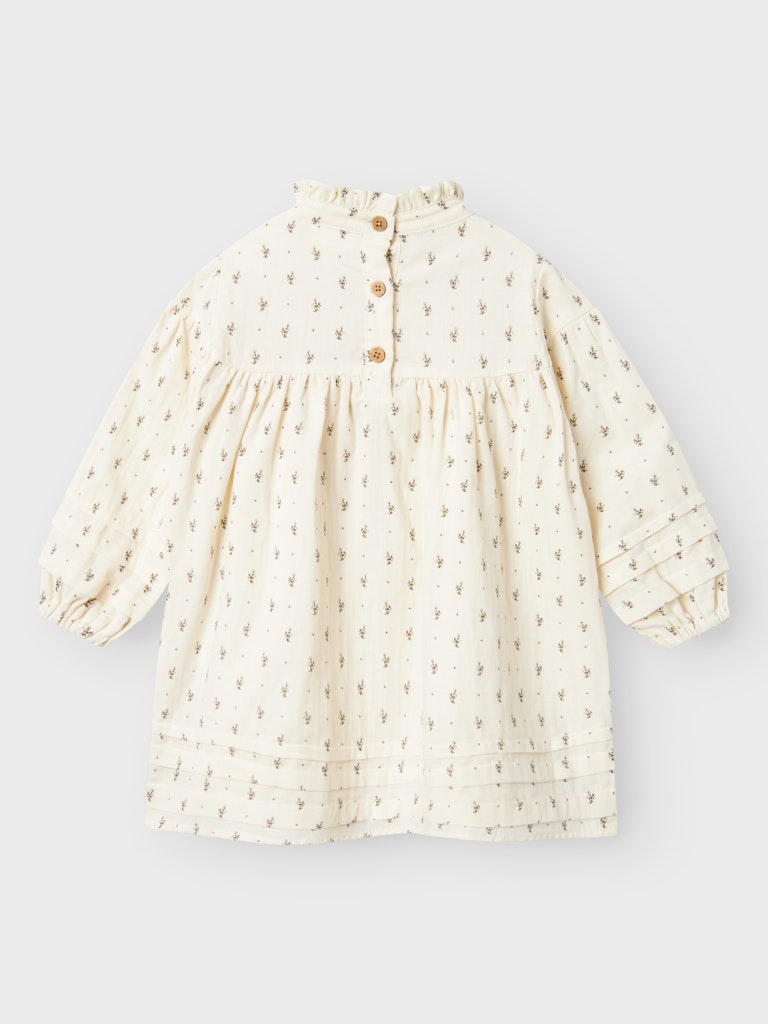 Lil' Atelier Mini Raisa jurk Turtledove