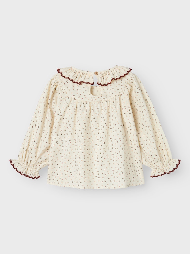 Lil' Atelier Mini Rasia blouse Turtledove