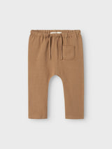 Lil' Atelier Baby Thoro broek Sepia Tint