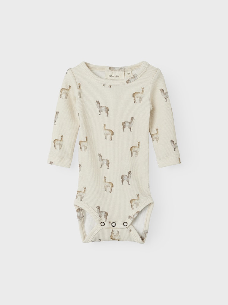 Lil' Atelier Baby Gavo Kin romper Birch