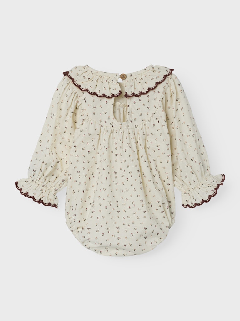 Lil' Atelier Baby Rasia blouseromper Turtledove