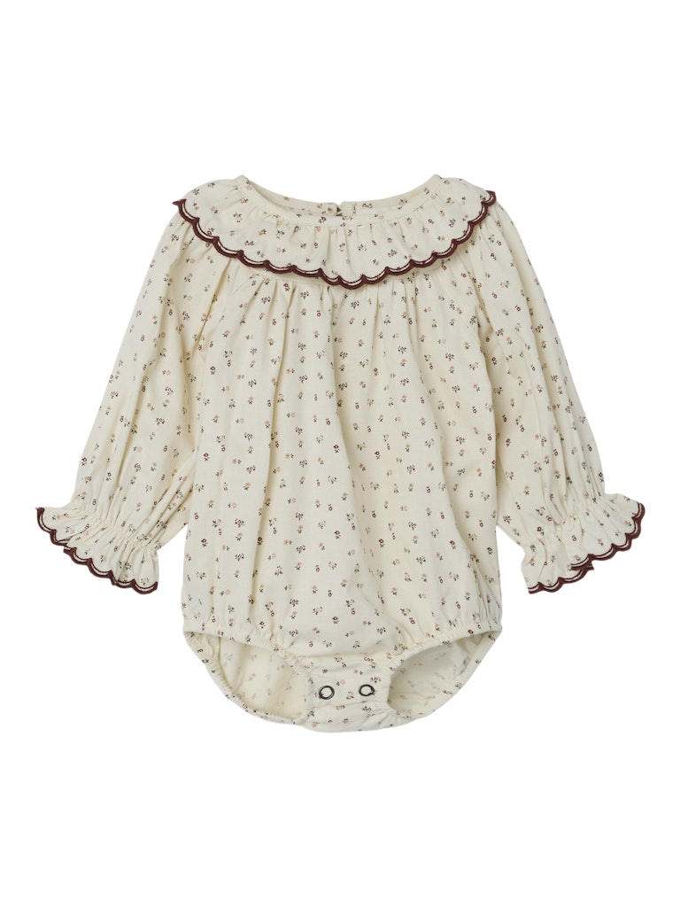 Lil' Atelier Baby Rasia blouseromper Turtledove