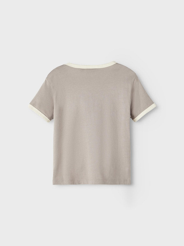 Lil' Atelier Mini T-shirt Hali frost gray