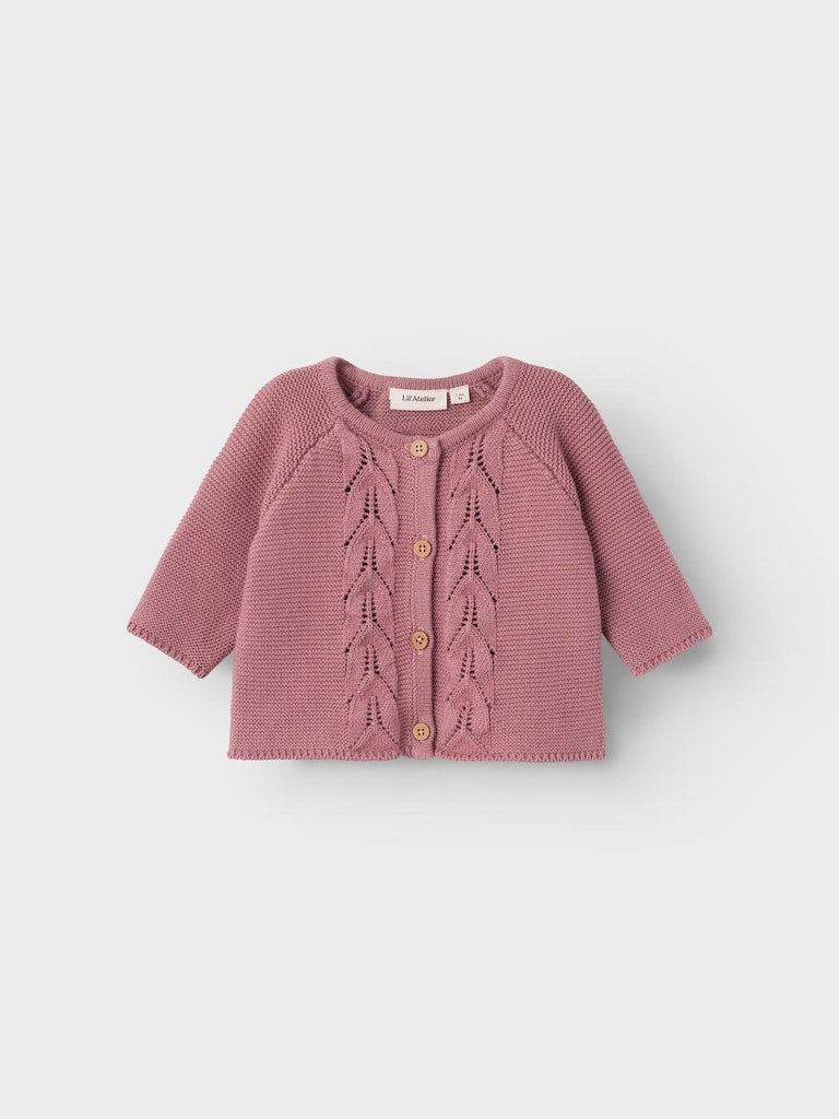 Lil' Atelier baby Dora vest Nostalgia Rose