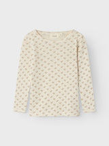 Lil' Atelier mini Rachello Doa shirt Turtledove