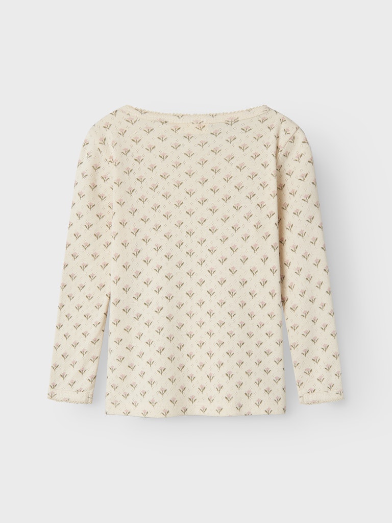 Lil' Atelier mini Rachello Doa shirt Turtledove