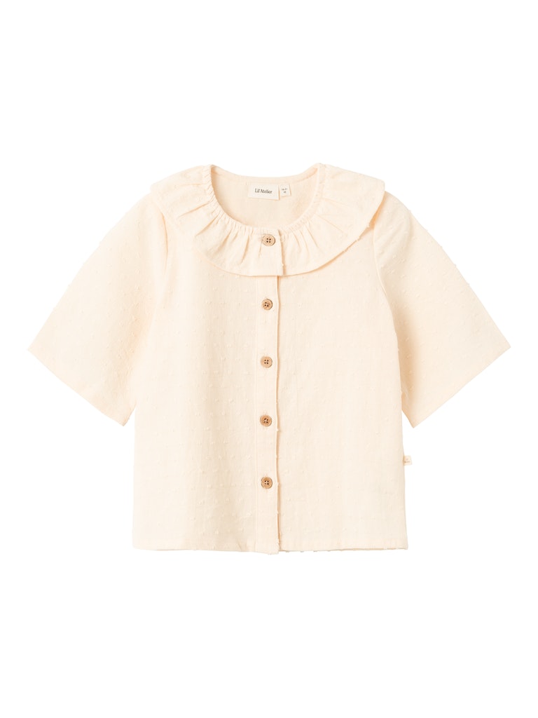 Lil' Atelier mini Dallas blouse Turtledove