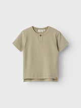Lil' Atelier Mini Gago T-shirt Moss Gray