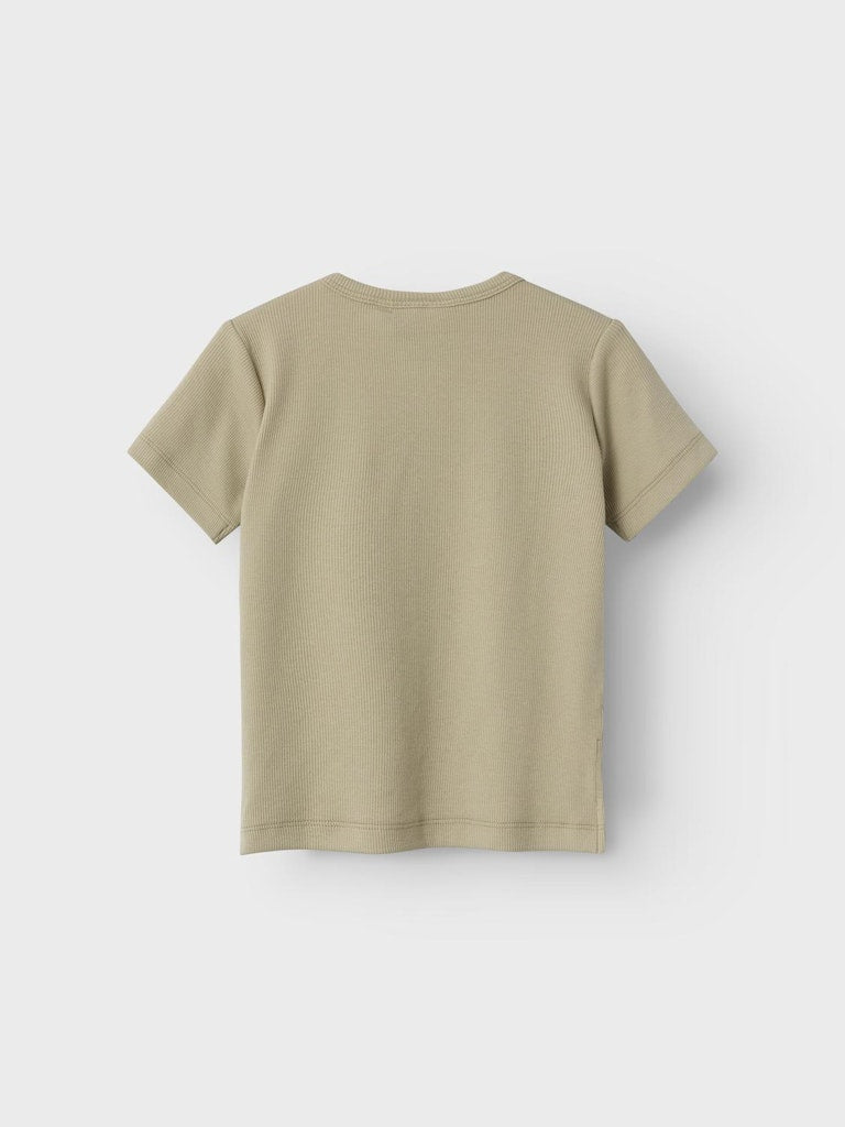 Lil' Atelier Mini Gago T-shirt Moss Gray
