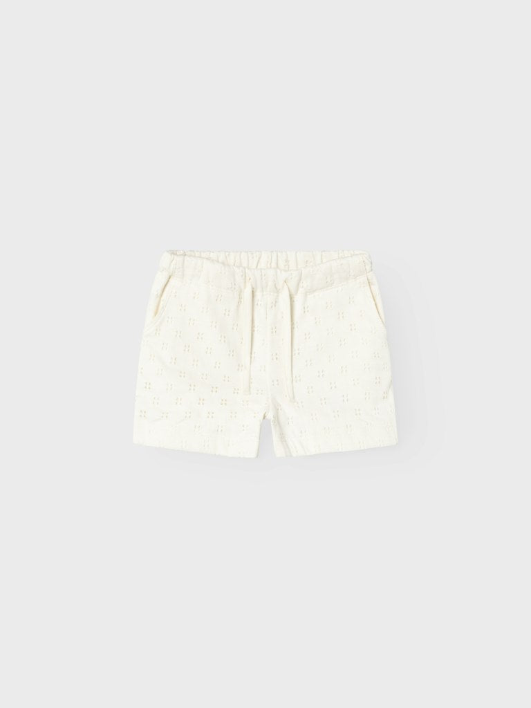 Lil' Atelier Mini Himaja shorts Coconut Milk