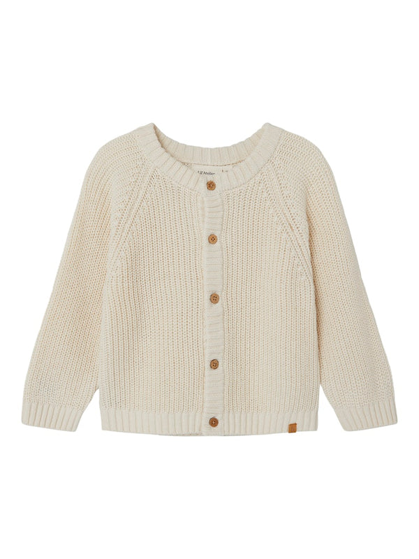 Lil' Atelier mini Emlen knit vest Turtledove