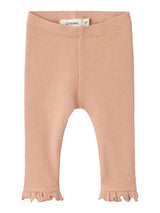 Lil' Atelier Baby Gago Dia legging Mahogany Rose