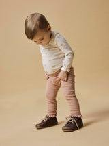 Lil' Atelier Baby Gago Dia legging Mahogany Rose