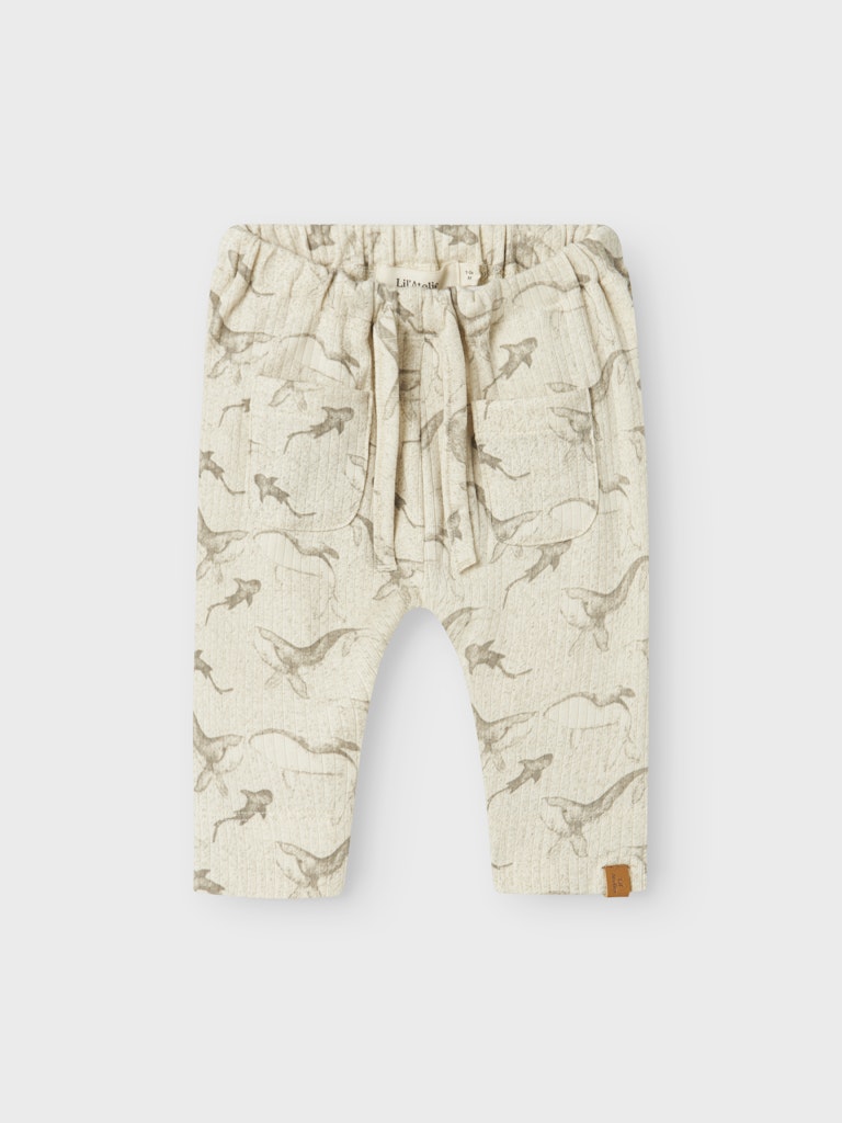 Lil' Atelier Baby Gio Bop broek Turtledove