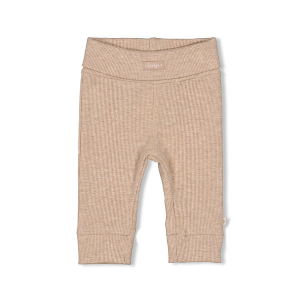 Feetje Broek rib Taupe melange - The Magic is in You