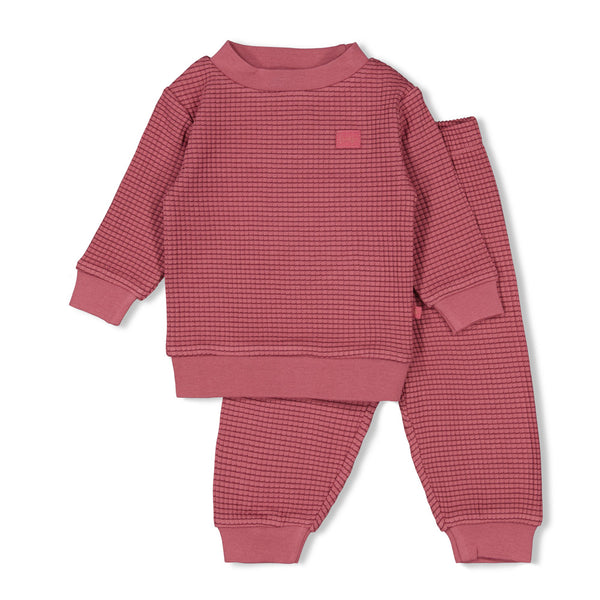 Feetje pyjama wafel Limited Edition Berry