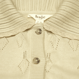 Baje Studio Petrie knit cardigan sand