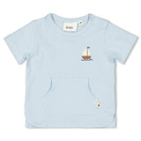 Feetje T-shirt - Let's Sail Blauw