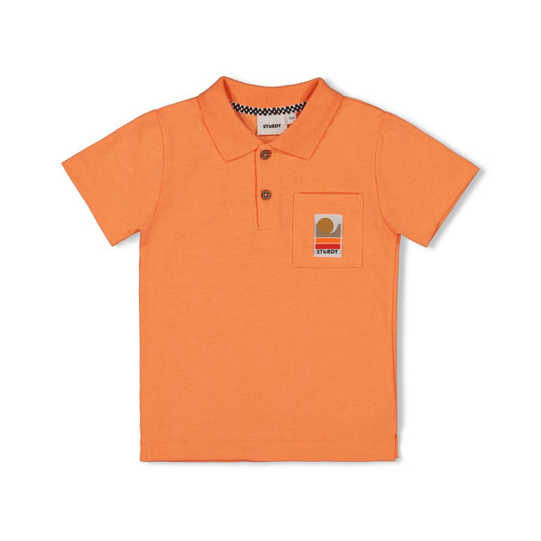 Sturdy Polo Neon Oranje - Checkmate
